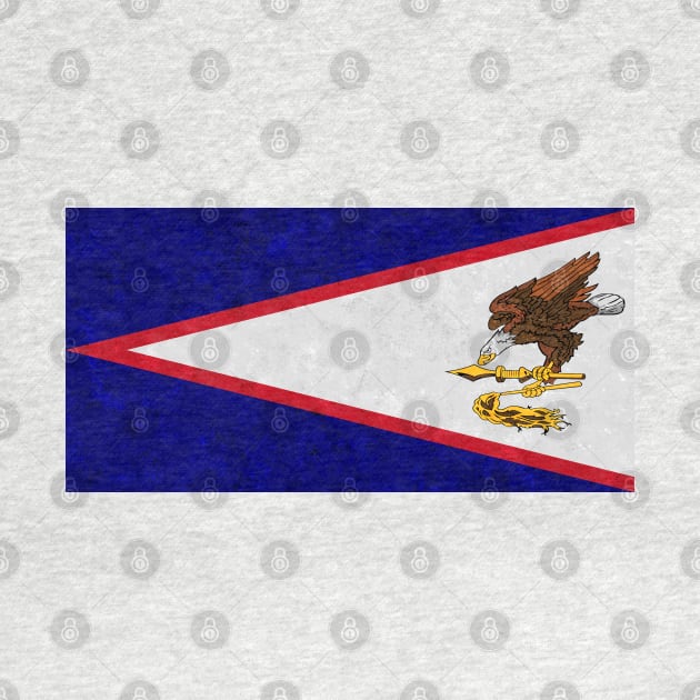 Flag of American Samoa by Enzwell